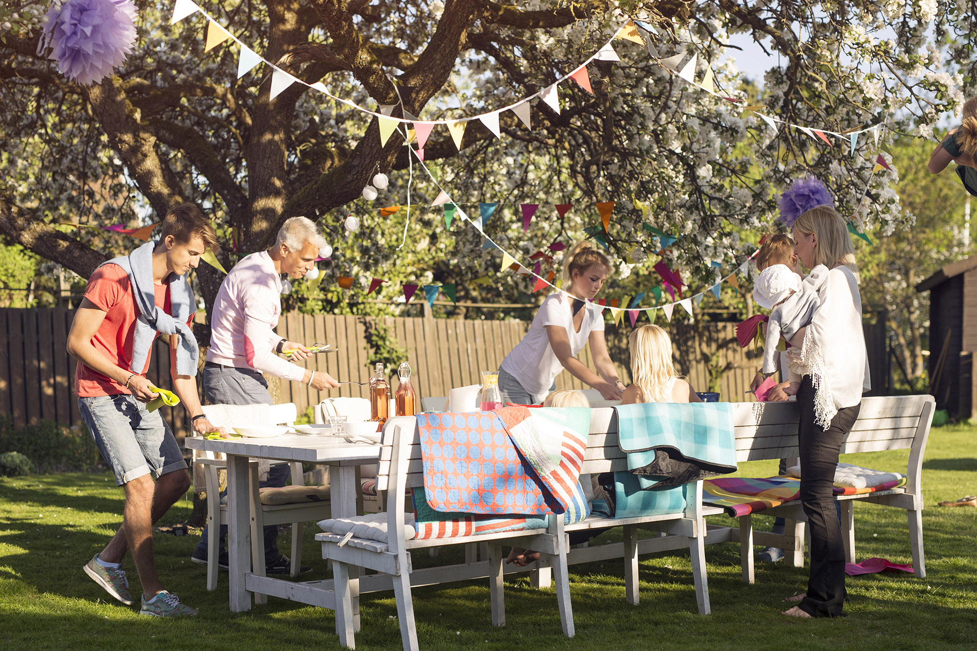 Summer Garden Party in Swalcliffe